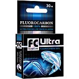 Леска AQUA FC Ultra Fluorocarbon 100% 0,16mm 30m, нагрузка 2,45 кг. Код товара: 120635